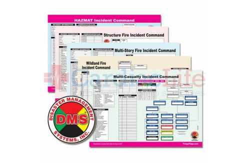 DMS-05568 Incident Command Worksheet Multi-Pack Refill